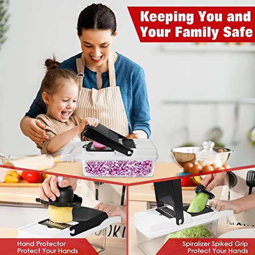 16-in-1 Deluxe Vegetable Chopper/Slicer | Ultimate Kitchen Gadget
