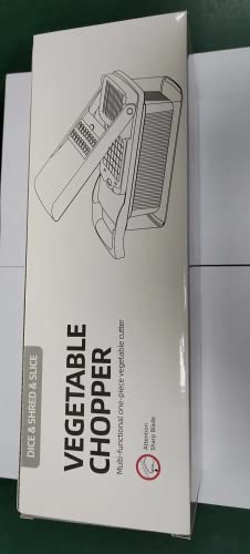 Toskope 14-in-1 Veggie Chopper Mandoline, Grey-Green