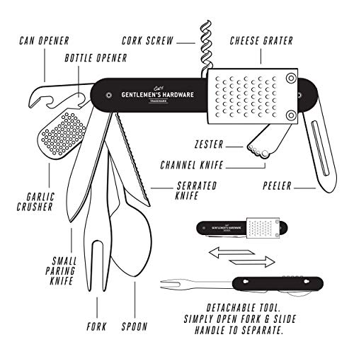 Gentlemen's Hardware Silver Kitchen Multi-Tool