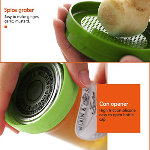 8-in-1 Kitchen Gadget: ZNOKA Multipurpose Bottle