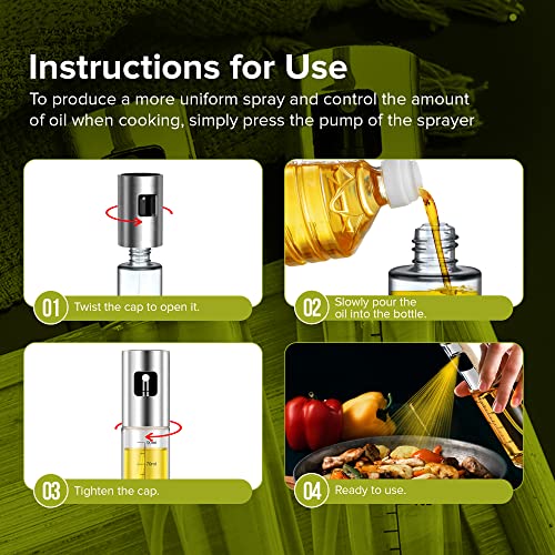 PORTENTUM Kitchen Air Fryer Oil Sprayer 100ml