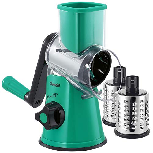 Kitchen Rotary Cheese Grater & Vegetable Slicer