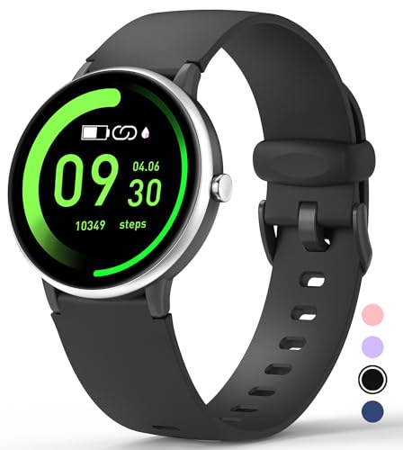 Kids Smart Watch with Heart Rate Monitor - Black