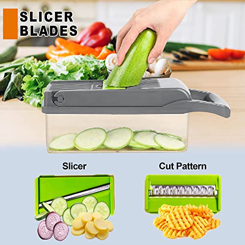 Bellucci 15-in-1 Vegetable Chopper Set: Ultimate Kitchen Gadget