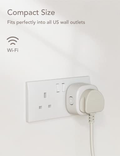 Nooie Smart Plug: Alexa & Google Home Compatible