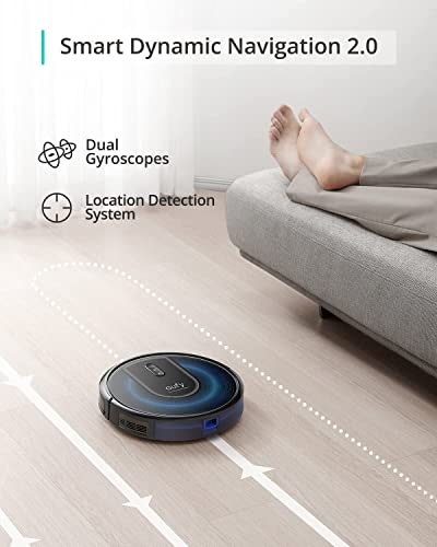 eufy RoboVac G30 Robot Vacuum Cleaner: Powerful, Wi-Fi Enabled