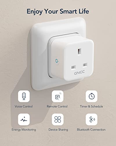 Wireless Smart Plug for Voice Control - 4 Pack