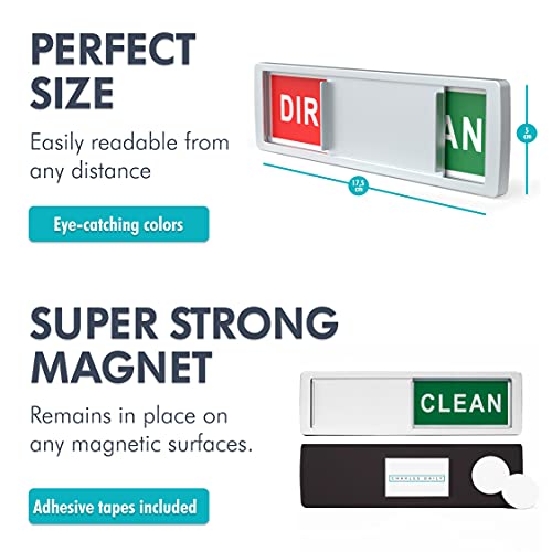 Dish Nanny Sliding Dishwasher Magnet - Perfect Housewarming Gift!