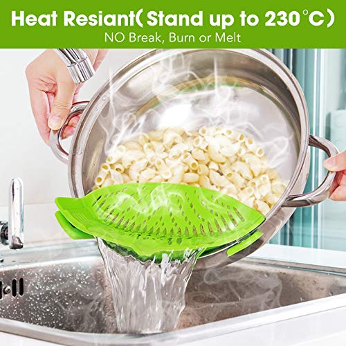 Silicone Snap Strainers - Pack of 2