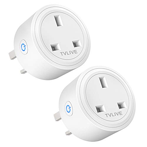 Smart Plug 2 Pack - Voice Control, Schedule, Remote Control