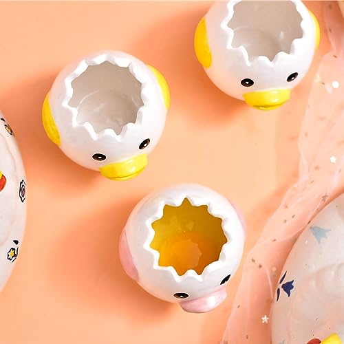 VSREI Ceramic Egg Separator - Yellow Chicken