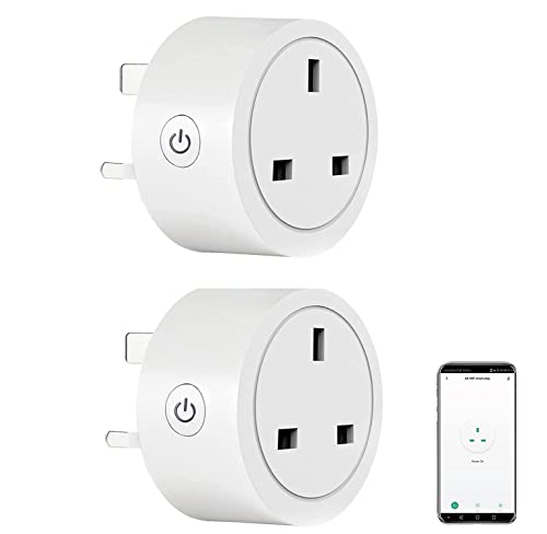 XENON WiFi Smart Plug - Voice Controlled, 2 Pack