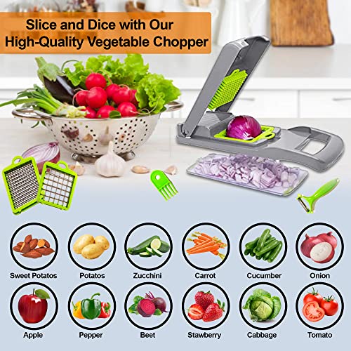 Bellucci 15-in-1 Vegetable Chopper Set: Ultimate Kitchen Gadget