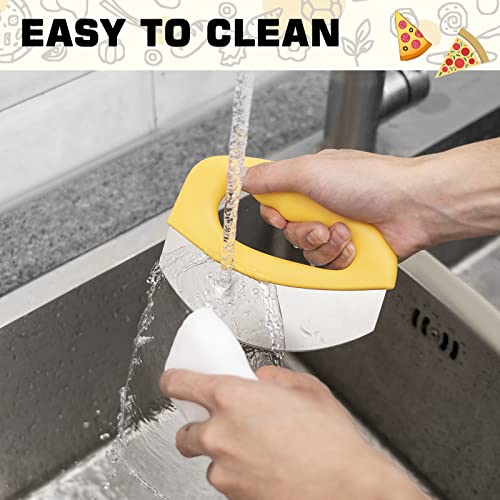 Pietuley Pizza Cutter with Cover & Dough Scraper