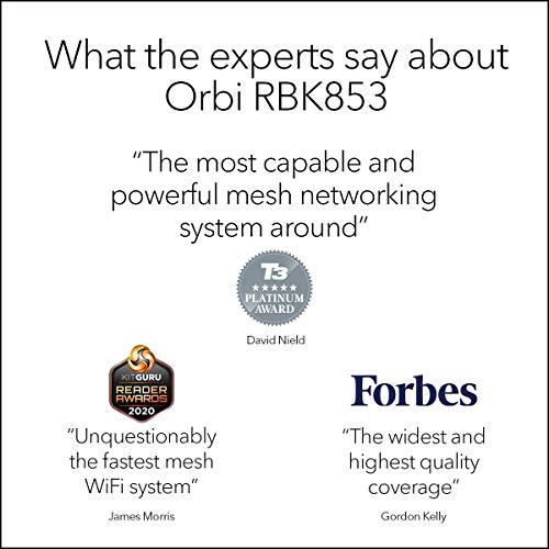 NETGEAR Orbi WiFi 6 Mesh System | Ultimate Home Network