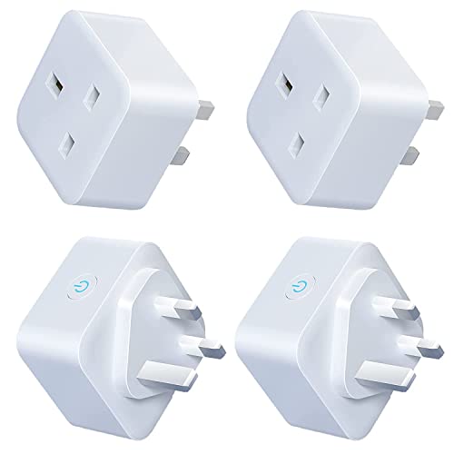 Wireless Smart Plug for Alexa, Google Home (4-Pack)
