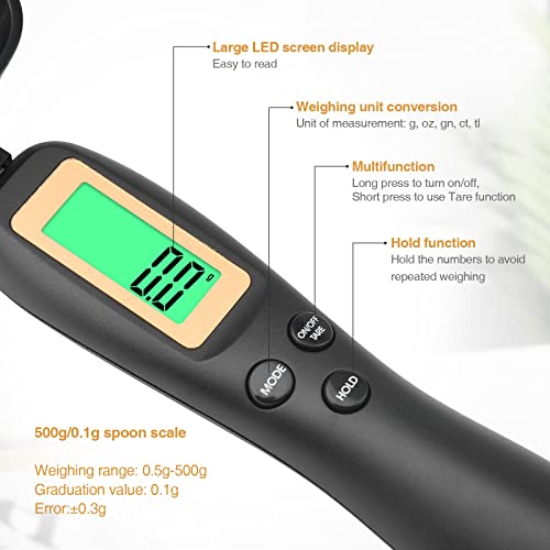 Mafiti Digital Measuring Spoon: 500g High Precision