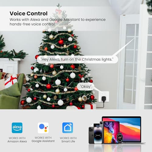 Smart Plug: Wi-Fi Outlet for Alexa & Google Home
