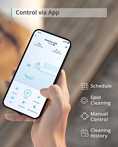 eufy RoboVac G30 Robot Vacuum Cleaner: Powerful, Wi-Fi Enabled