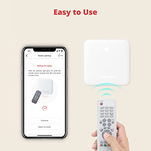 Smart Remote Control: SwitchBot Mini for TV & Air Conditioner