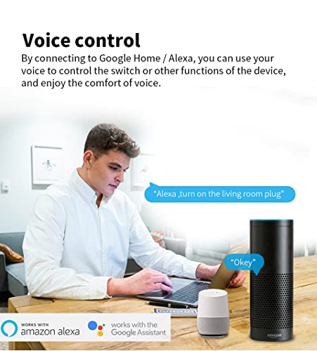 XENON WiFi Smart Plug: Mini Outlet with Voice Control