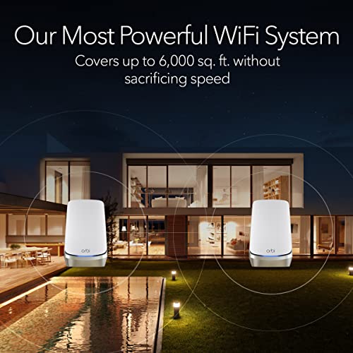 NETGEAR Orbi WiFi 6E Mesh System - Ultra-Fast Router