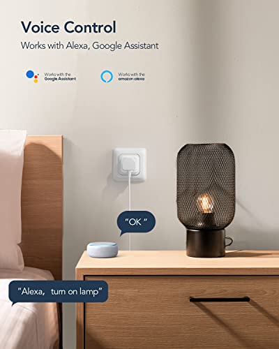 Wireless Smart Plug for Voice Control - 4 Pack
