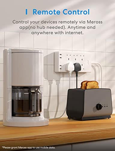 Smart Power Strip with 6 Gang and 4 USB Ports