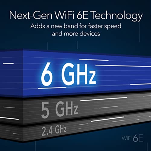 NETGEAR Orbi WiFi 6E Mesh System - Ultra-Fast Router