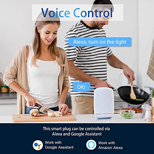 4-Pack ANTELA Smart Plug: Energy Monitoring, Alexa Voice Control