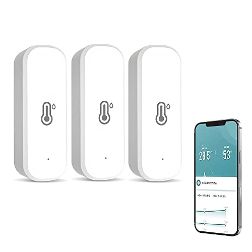 Tuya Smart Temperature Humidity Sensor, Alexa & Google Home Compatible