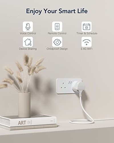 Smart Plug Mini WiFi Plugs Alexa Google Home