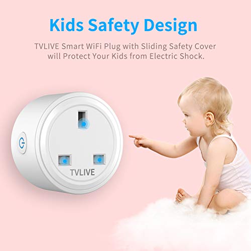 Smart Plug 2 Pack - Voice Control, Schedule, Remote Control