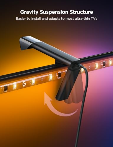 Govee TV Backlight: 3 Lite, Sync to 55-65 Inch TVs, Wi-Fi Control