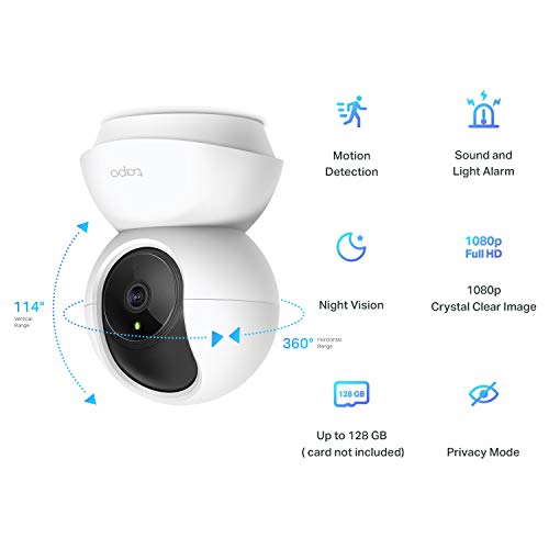 360° Rotational Smart Security Camera with 2-Way Audio