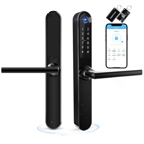Ruveno Slim Smart Fingerprint Door Lock - Keyless Entry