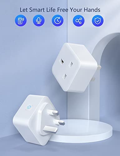 Wireless Smart Plug for Alexa, Google Home (4-Pack)