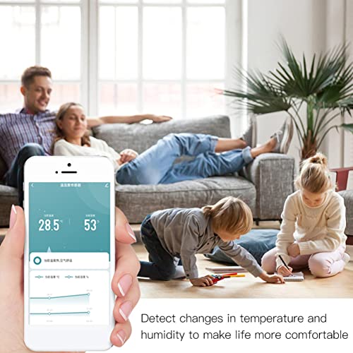 Tuya Smart Temperature Humidity Sensor, Alexa & Google Home Compatible