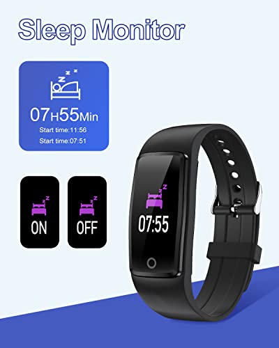 GRV Pedometer Watch - Fitness Tracker with Sleep Monitor