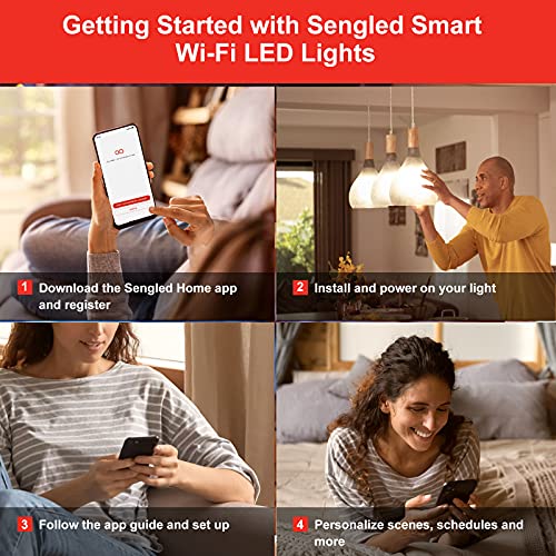 Sengled Smart Bulbs - Alexa & Google Compatible