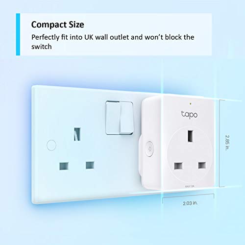 Tapo Smart Plug: Alexa & Google Home Compatible (4-pack)