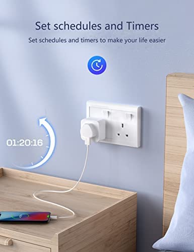 Wireless Smart Plug for Alexa, Google Home (4-Pack)