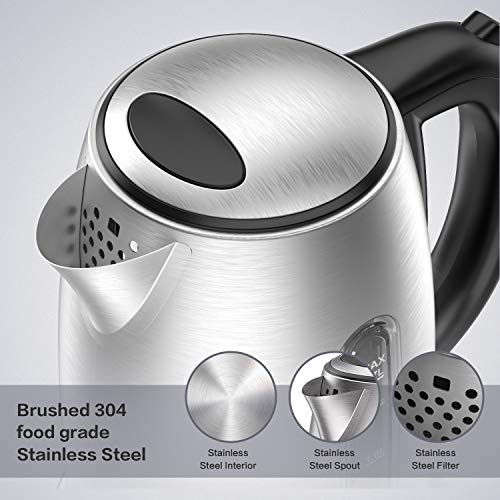 Smart Kettle - Voice Controlled, Variable Temperature, Stainless Steel