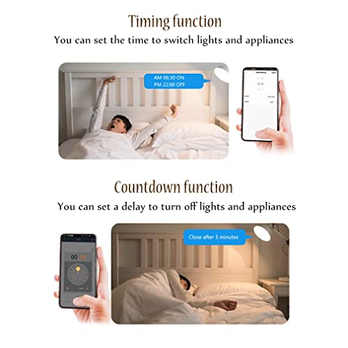 Smart Light Switch Compatible with Alexa and Google Home