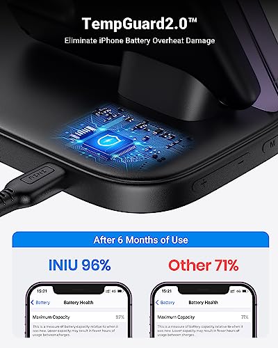 INIU 3 in 1 Wireless Charging Station