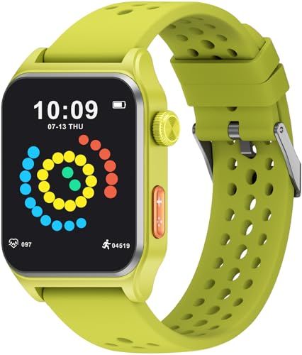FITVII Kids Watch: Heart Rate Monitor, IP68 Waterproof