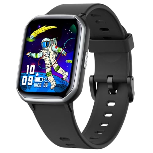 Waterproof Kids Smart Watch with DIY Face and Heart Rate Monitor