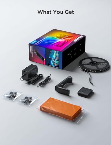 Govee TV Backlight: 3 Lite, Sync to 55-65 Inch TVs, Wi-Fi Control