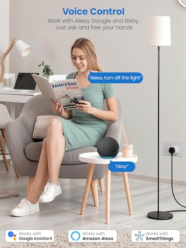 Smart Plug: Alexa & Google Home Compatible