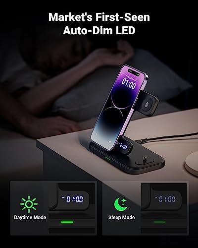 INIU 3 in 1 Wireless Charging Station